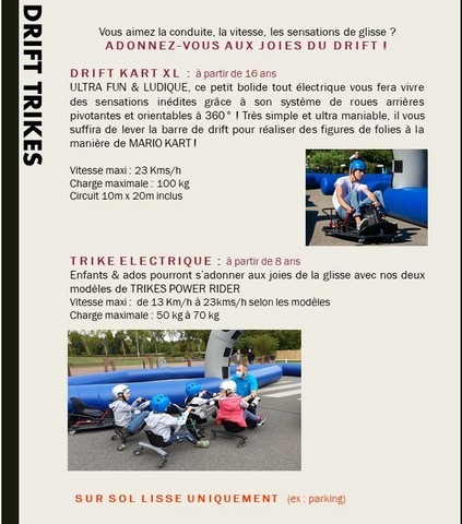 drift trike electrique street event